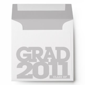 Graduation 2011 Square Envelope Tile envelope