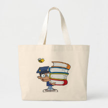 Graduation African American Boy Canvas Bags