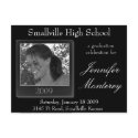 Graduation Annoucement Photo Postcard