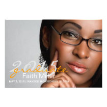 Graduation Announcement/Invite | yr graduate|or