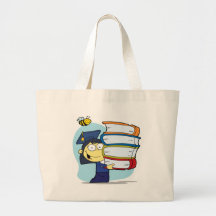 Graduation Asian Girl Tote Bags