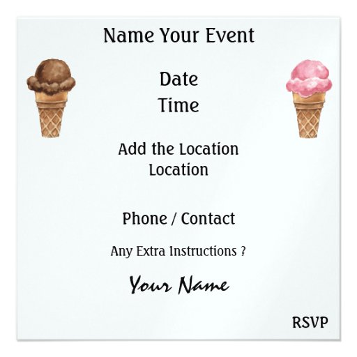 Graduation BBQ! SRF Custom Invitation