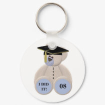 Graduation-Bear 2008 I DID IT! keychains by atouchofelegance Graduation-Bear 2008 I DID IT! keychains