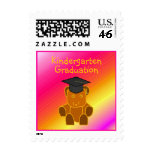 Graduation Bear -postage stamps