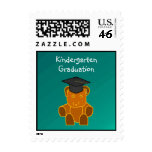 Graduation Bear -postage stamps