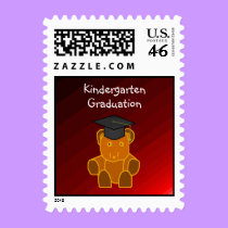Graduation Bear -postage stamps by Horseshoes3 Graduation Bear -postage stamps
