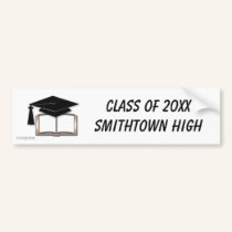 Graduation Bumper Sticker bumper stickers