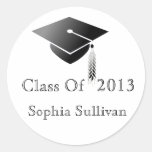 Graduation Cap Class of 2014 Sticker Sheet Names at Zazzle