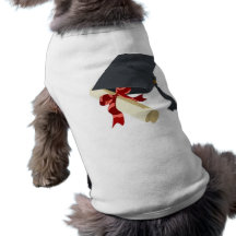 Graduation Cap & Diploma Dog Clothes