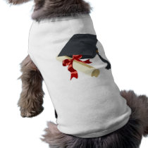 Graduation Cap & Diploma pet clothing