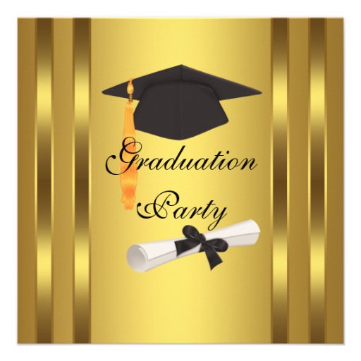 Black and Gold Graduation Cap Black and Gold Graduation Cap