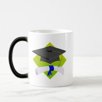 Graduation Cap & Diploma mug