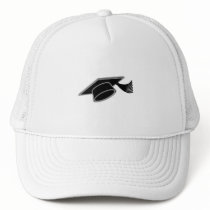 Graduation Cap Mesh Hats