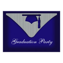 Graduation Cap Party Invitation
