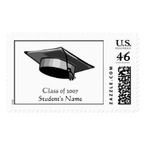 Graduation Cap Postage Stamp by occassionstamps Graduation Cap Postage Stamp