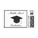 Graduation Cap -postage stamps