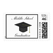 Graduation Cap -postage stamps by Horseshoes3 Graduation Cap -postage stamps