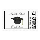 Graduation Cap -postage stamps