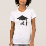 Graduation Cap Template t-shirts
