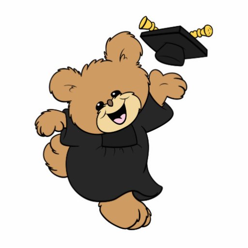 teddy bear graduation clip art - photo #2