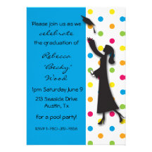 Graduation Celebration! Personalized Invitations