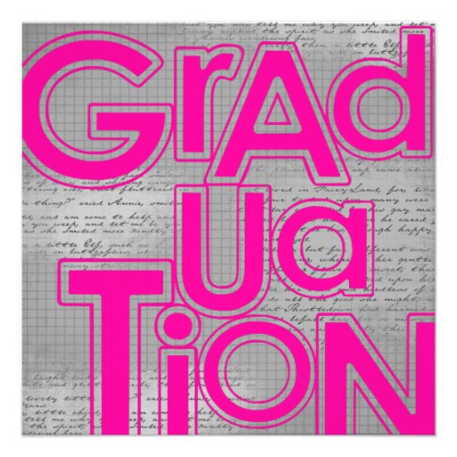 Graduation Ceremony & Party Annoucements Custom Invites