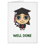 Graduation Character Well Done Graduation Card