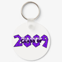 Graduation Class of 2009 Purple keychains