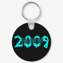 Graduation Class of 2009 Teal keychains