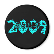 Graduation Class of 2009 Teal Magnet