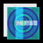 Graduation Class Of 2010 Font Blue Announcement