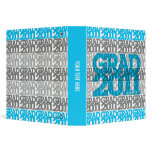Graduation Class of 2011 Binder Tile Blue