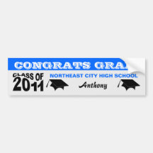 Graduation Class of 2011 Bumper Sticker 3