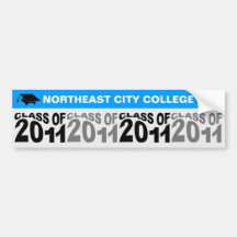 Graduation Class of 2011 Bumper Sticker 5