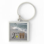 Graduation Class Of 2011 Flip Flops &amp; Ocean Waves Key Chains