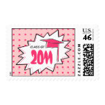 Graduation Class Of 2011 Pop Art Postage