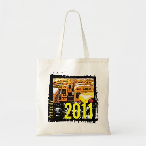 Graduation Class Of 2011 School Bus Bag 3 bag