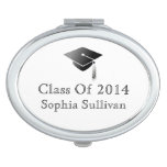 Graduation Class of 2014 Commemorative Compact Mirrors For Makeup at Zazzle