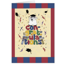 Graduation - Congratulations Greeting Card