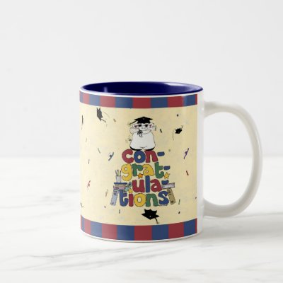 Graduation - Congratulations Mug by Computious