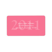 Graduation Custom Address Label