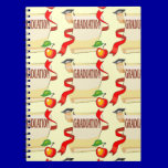 GRADUATION DIPLOMA CARTOON SCHOOL GOAL DONE notebooks