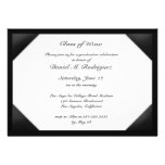Graduation Diploma Case Style Flat Invitation