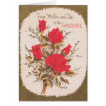 Graduation from Mom and Dad Greeting Card