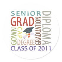 Graduation Gift stickers