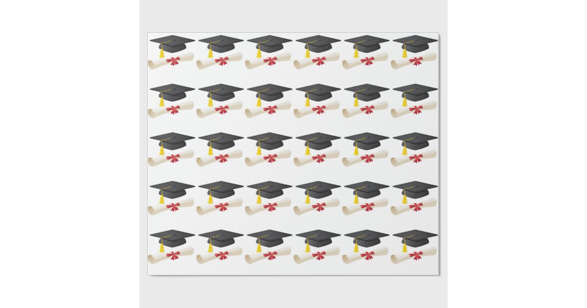 Graduation Gift Wrapping paper | Zazzle