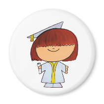 Graduation Girl magnets by myhome71 Graduation Girl magnets