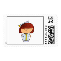 Graduation Girl postage by myhome71 Graduation Girl postage