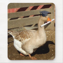 Graduation goose mousepads by ritmophoto Graduation goose mousepads