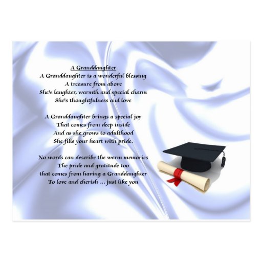 graduation-granddaughter-postcard-zazzle